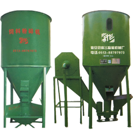 全自動(dòng)飼料粉碎攪拌機(jī)械
